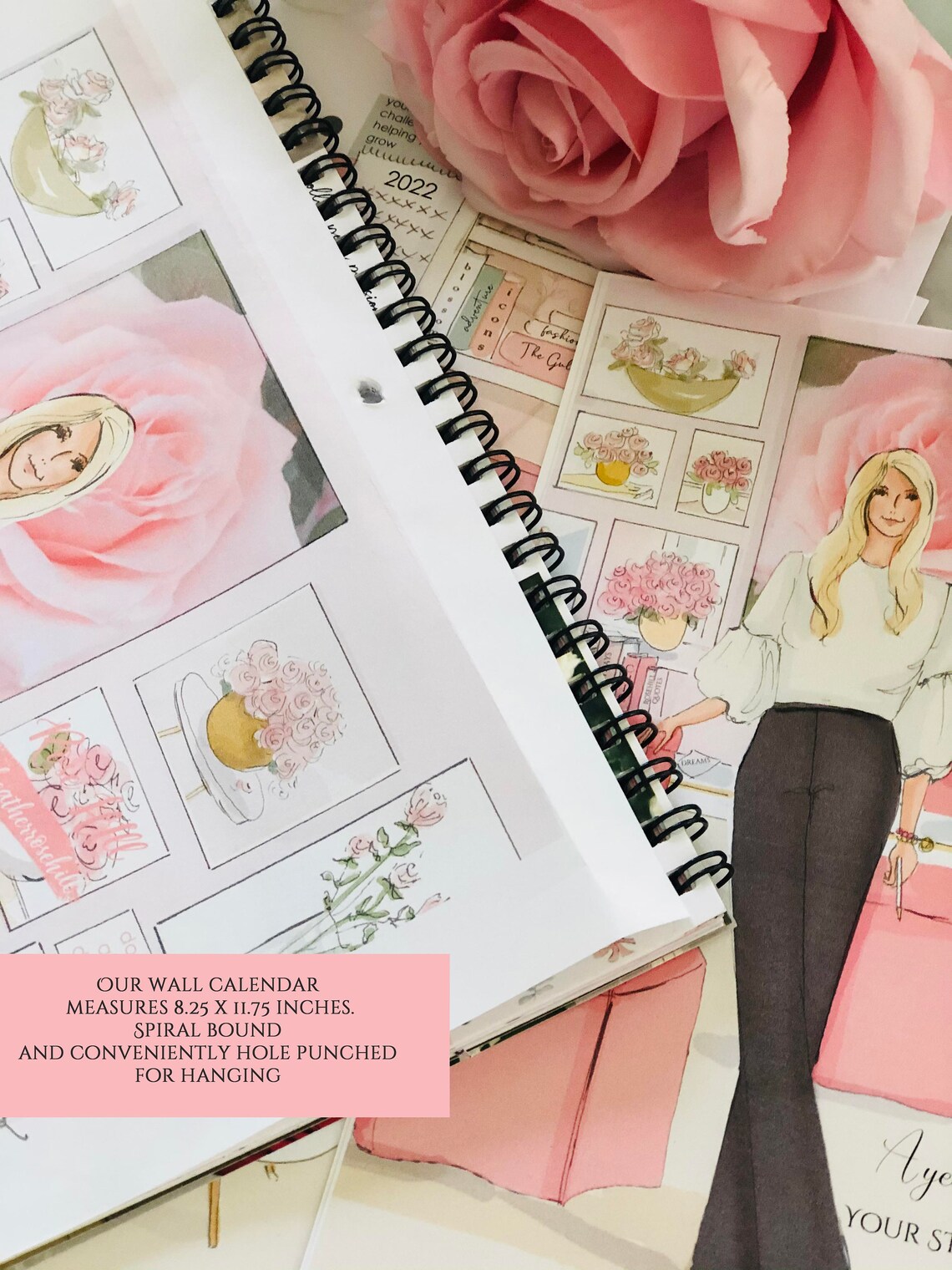 Heather Stillufsen Calendar Wall Calendar 2022 Calendar Etsy Canada