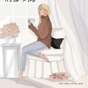 Está tudo bem para descansar - Cartões de Heather Stillufsen Arte de Heather Stillufsen