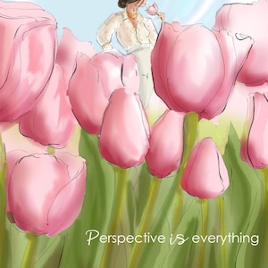 Perspective is Everything - Karten und Kunst für Frauen - Florale Kunst - Heather Stillufsen Art -