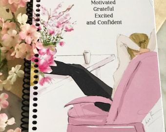 Mindset Motivational Journals Notebook for Women Writing Journal - Gratitude Journal -  Notebook Pretty Notebook - Gifts for Women -
