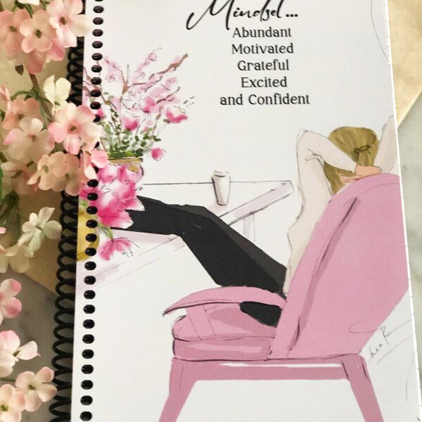 Journals and Notebooks for Women. {Mindset Motivational Journals Notebook for Women Writing Journal - Gratitude Journal} - Gifts for Women -