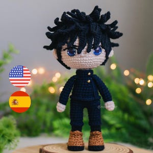Black Boy Fight Amigurumi PDF