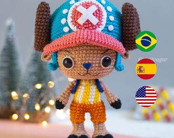 Doctor Pirate Reindeer Amigurumi PDF