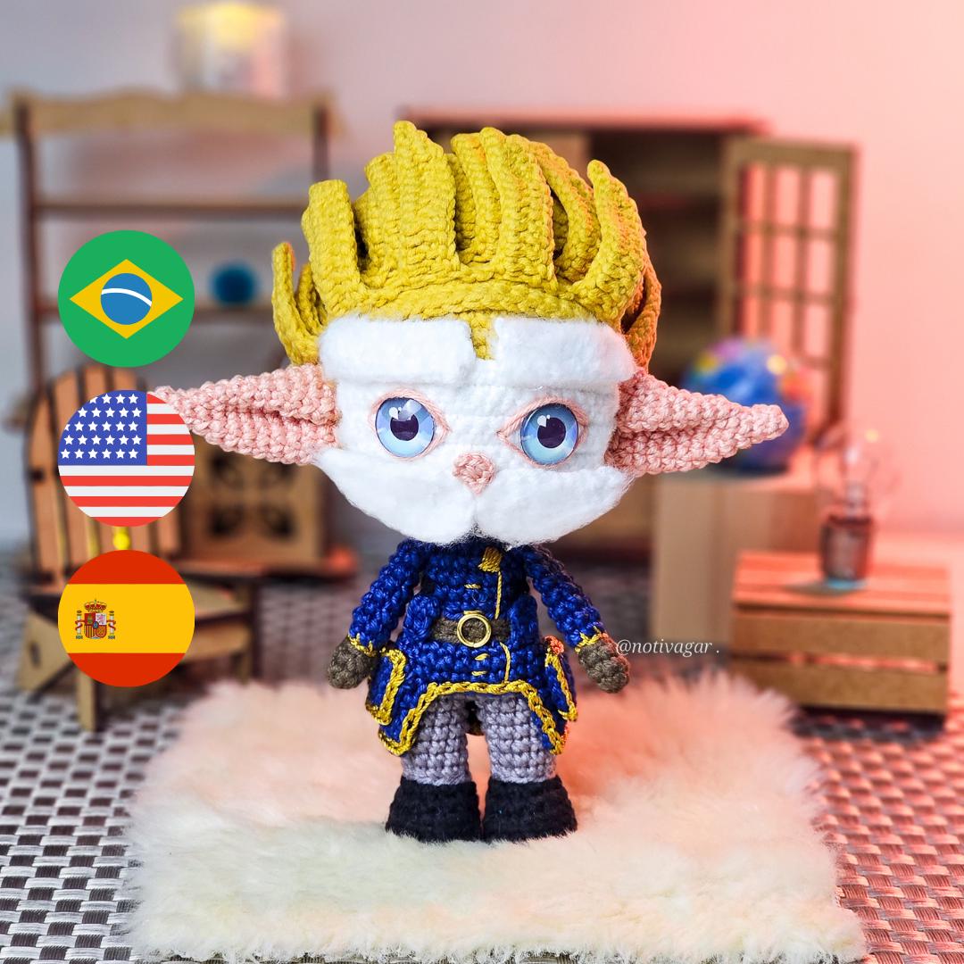 Genius Yordle Scientist Amigurumi PDF