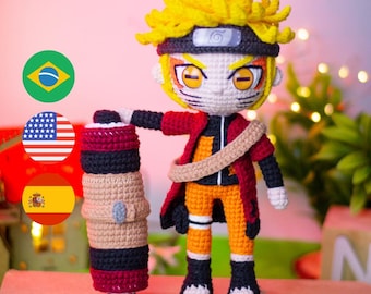Blonde Ninja Boy Amigurumi PDF