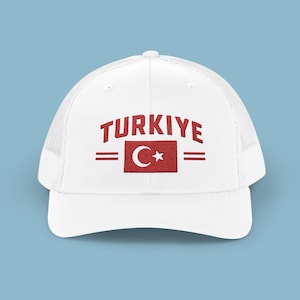 Turkiye Flagge 2026 Cap | Türkei Fussball Hut