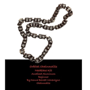 DIY Chainmaille Kit Orbital Chainmaille Necklace Kit