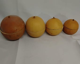 African dried Calabash with cover/Igba/Ugba