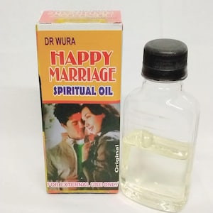 100ml Happy Marriage Spiritual Oil/Le Marriage Heureux Huile Spirituelle