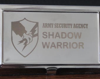 Juego de tarjetas de visita ASA Shadow Warrior