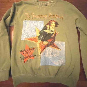 The Smashing Pumpkins Tシャツ グリーン M Green Smashing Pumpkins Shirt - Etsy