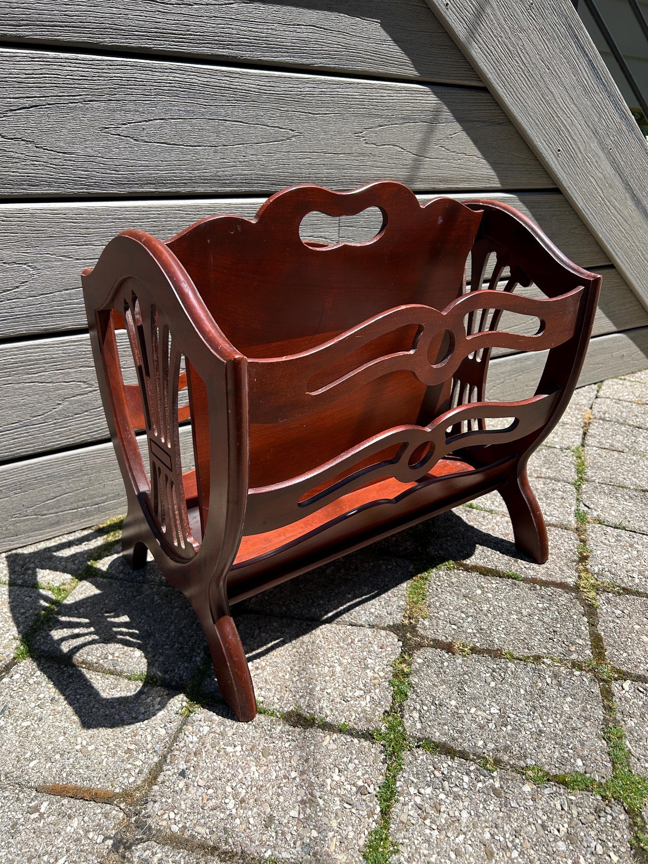 Vintage Magazine Racks - Etsy