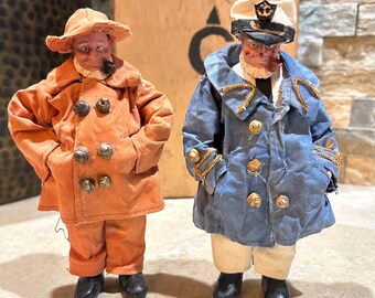 2 vintage ALBERT PRICE PRODUCTS maritime figurines