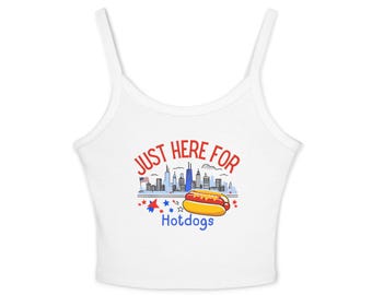Hotdog Graphic Tank Top, Summer Foodie Shirt