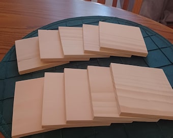 Plain Coasters for Crafts & Home