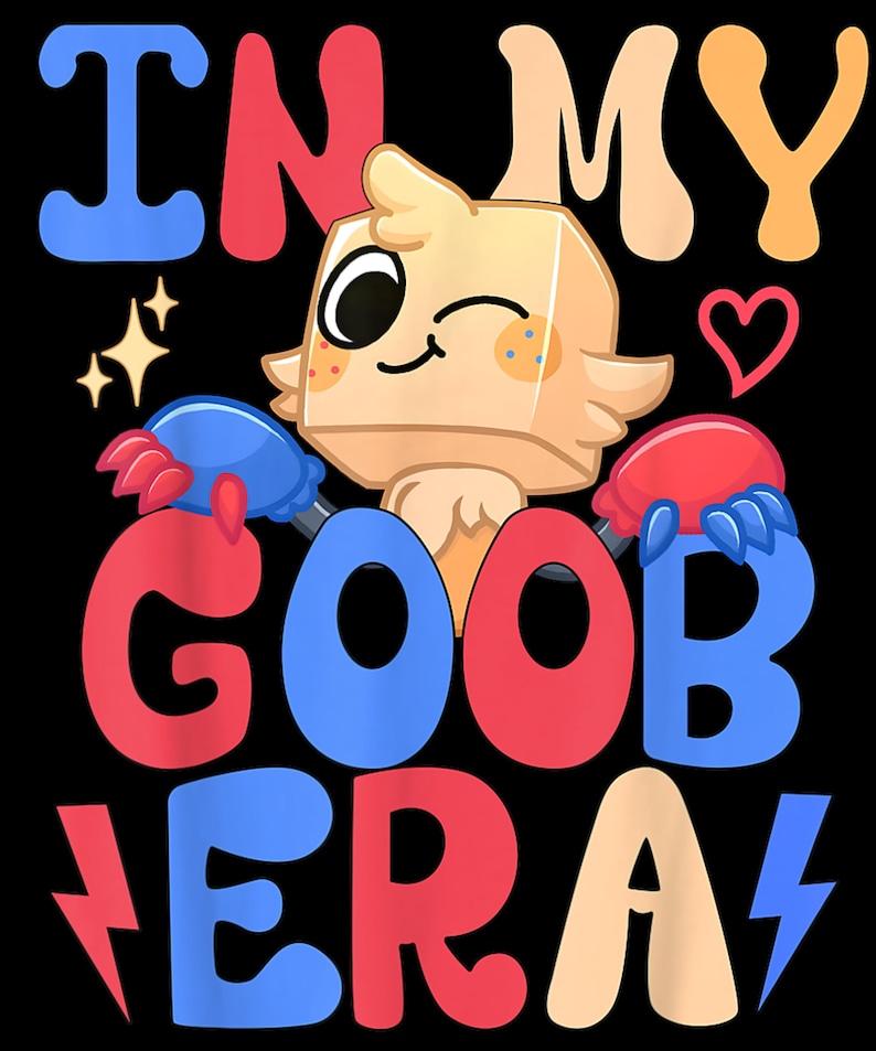 Goobera Dandy's World Characters Kids Png | in My GOOB Era Dandy's World Png - Etsy