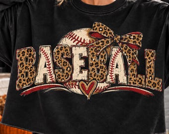 Baseball- und Softball-Weihnachtsmotiv, künstlich, zerrissen, ausgefranst, Leoparden- und Gepardenmuster, verblasster Look, Mama-PNG-Softball-Clipart, Reise-Baseball- und Softball-Turnier
