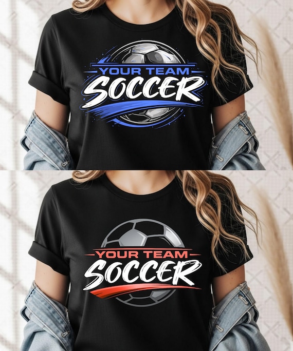Soccer  PNG. Soccer Team Png . Soccer Player Template. Soccer Digital File. Your Team Name. Soccer Digital File. Sports Design. Print.