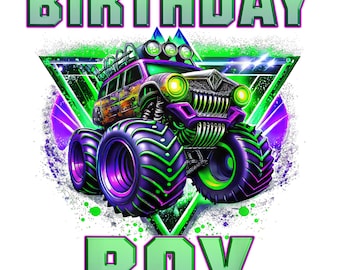 Cumpleaños de Monster Truck, Cumpleaños de niño, Cumpleaños de camión, Feliz cumpleaños, Cumpleaños de camión, Cumpleaños de niño, Cumpleaños de Monster Jam