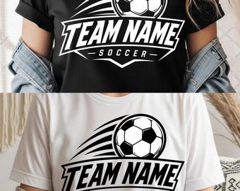 Soccer SVG PNG. Soccer Team Png Svg. Soccer Player Template. Soccer Digital File. Your Team Name. Soccer Digital File. Sports Design. Print.