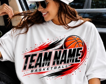 Basketball SVG PNG, SVG-Designs, Teamname, Teamvorlage, Team-Shirts SVG, Basketball-Logo, SVG für Cricut, Basketball-Mama SVG PNG