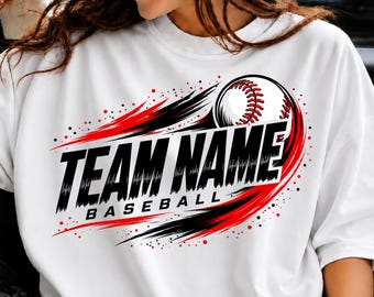 Baseball SVG PNG. Baseball-Team PNG SVG. Baseballspieler-Vorlage. Digitale Baseballdatei. Ihr Teamname.