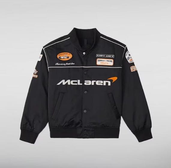 マクラーレン・レーシング サテン ボンバージャケット：F1チーム