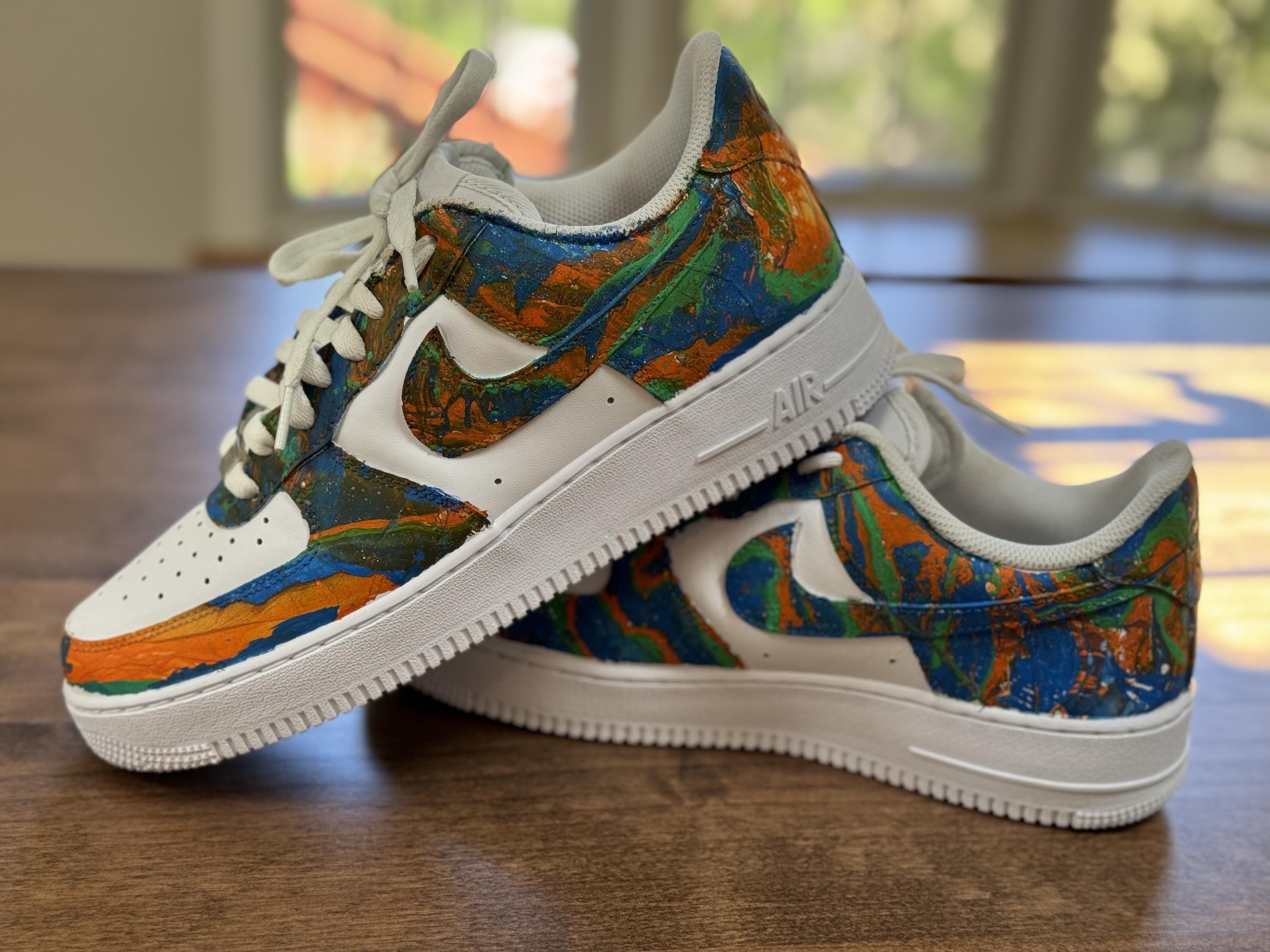 hydro dipped nike shoes