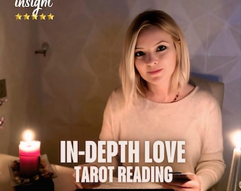 In-Depth Love Tarot Reading, Tarot Cards Reading, Same Day Tarot Reading, Honest Psychic Reading, Love Reading, Love Tarot Reading