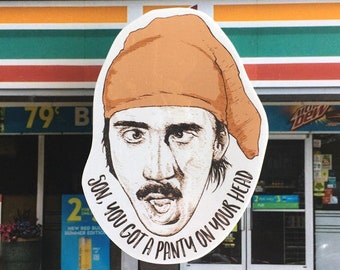 Raising Arizona's H.I. McDunnough Vinyl Laptop Sticker | Phone Decal