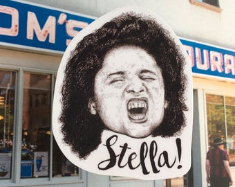 Stella Seinfeld Vinyl Laptop Sticker | Phone Decal
