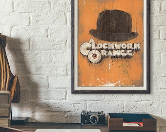 A Clockwork Orange - 18x24 archival art print poster