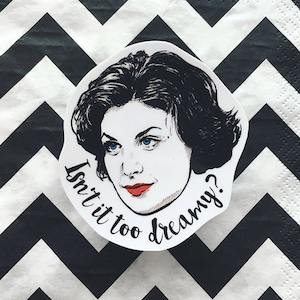 Audrey Horne Twin Peaks Vinyl Laptop Sticker | Phone Decal