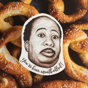 Stanley Hudson Vinyl Laptop Sticker | Phone Decal