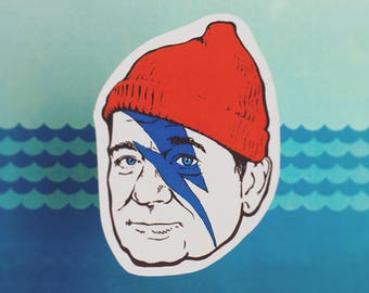 Team Zissou Vinyl Laptop Sticker | Phone Decal