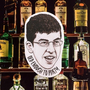 Superbad McLovin Vinyl Laptop Sticker | Phone Decal