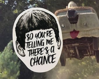 Lloyd Christmas Vinyl Laptop Sticker | Phone Decal