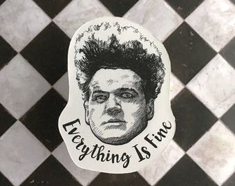 Eraserhead Vinyl Laptop Sticker | Phone Decal