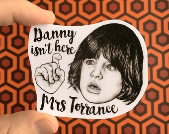 The Shining Danny Torrance Vinyl Laptop Sticker | Phone Decal