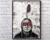 Sitting Bull - 18x24 Archival Art Print