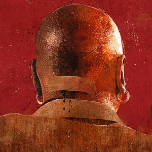 Pulp Fiction&#39;s &quot;Step Aside, Butch&quot; - 12x18 signed and dated art print poster