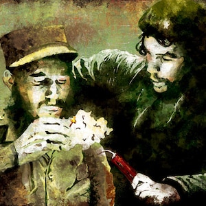 Fidel Castro and Che Guevara&#39;s Revolucion - 12x18 High Quality Art Print poster