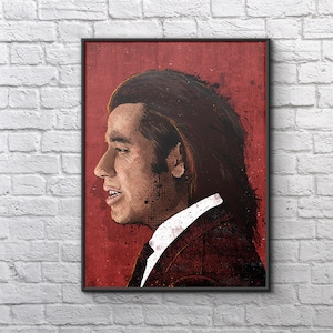 Pulp Fiction&#39;s &quot;Divine Intervention&quot; - 18x24 archival art print poster