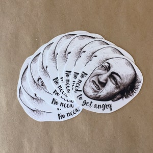 Uncle Leo Seinfeld Vinyl Laptop Sticker Phone Decal image 2