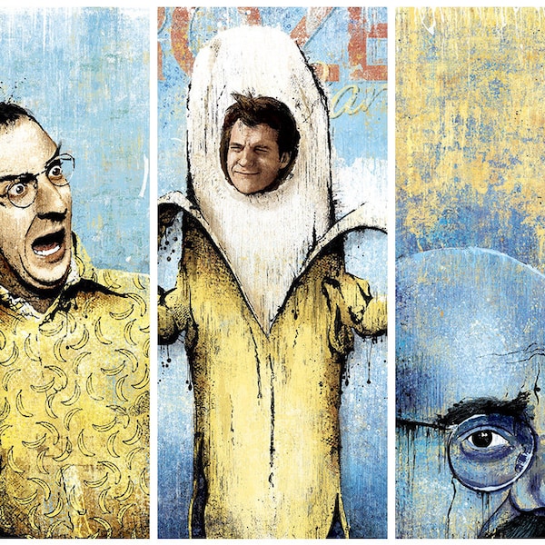 Arrested Development Collection (3 Separate Prints) - 12x18 signed and dated art print poster