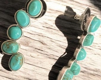 Turquoise Stud Earrings 726174