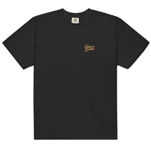 Give a Damn Embroidered Tee