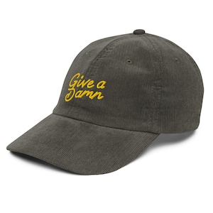 Give a Damn Embroidered Cap
