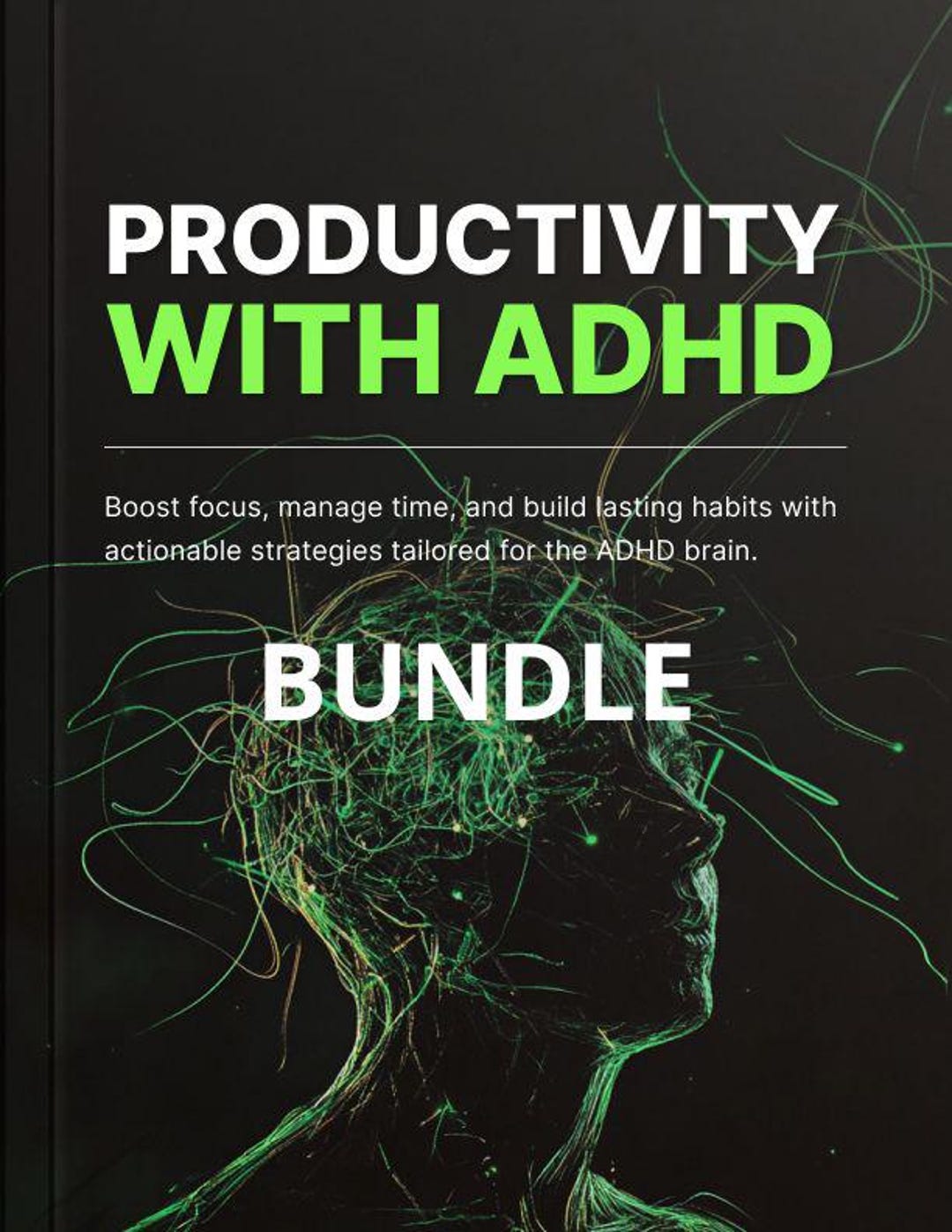 ADHD Productivity System | Digital Bundle With Ebook, Workbook, Prompts ...