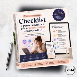 Checklist Para Lanzar Tu Primer Producto Digital con IA